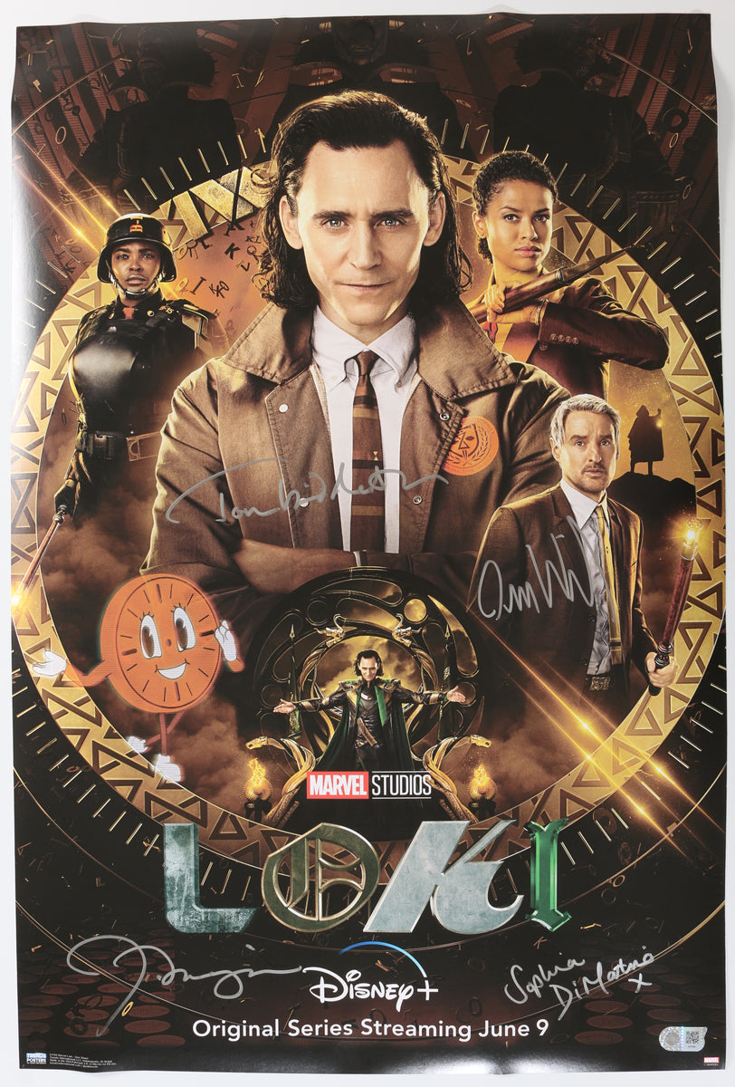 ロキ　トムヒドルストン　直筆サイン入り　ミニポスター　SWAU ロキ トムヒドルストン 直筆サイン入り ミニポスター SWAU 【直筆