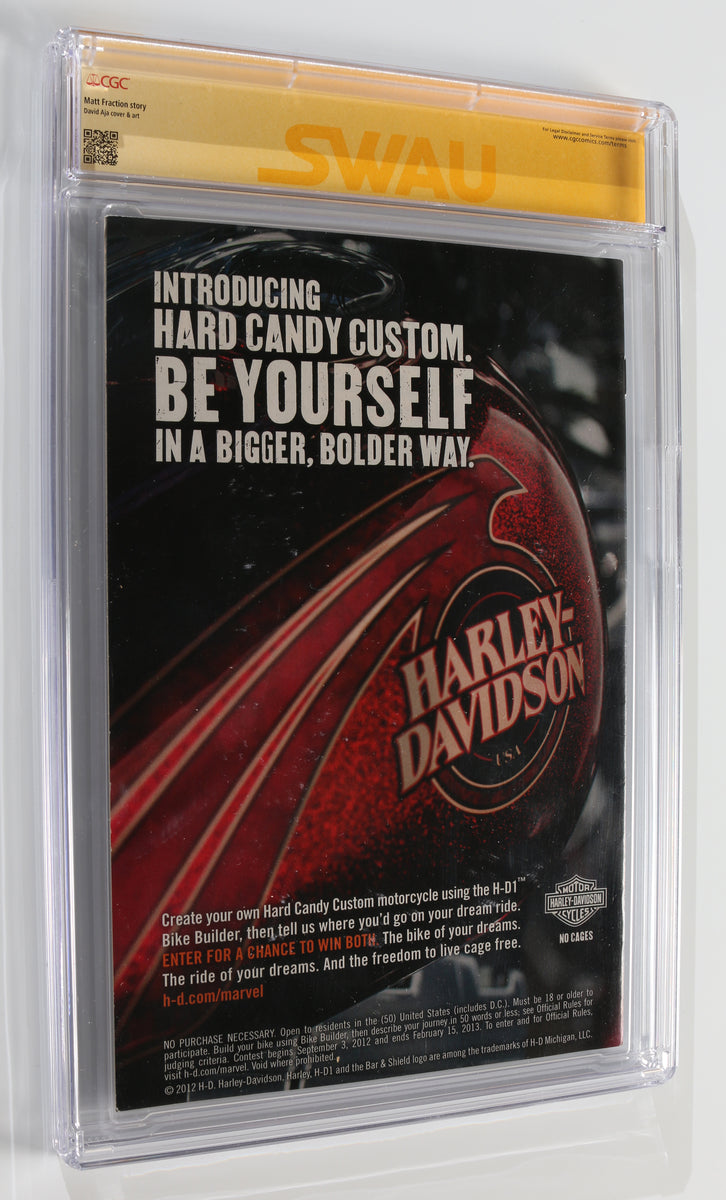 Hawkeye #2 - Signed by Jeremy Renner (SWAU CGC Signature Series