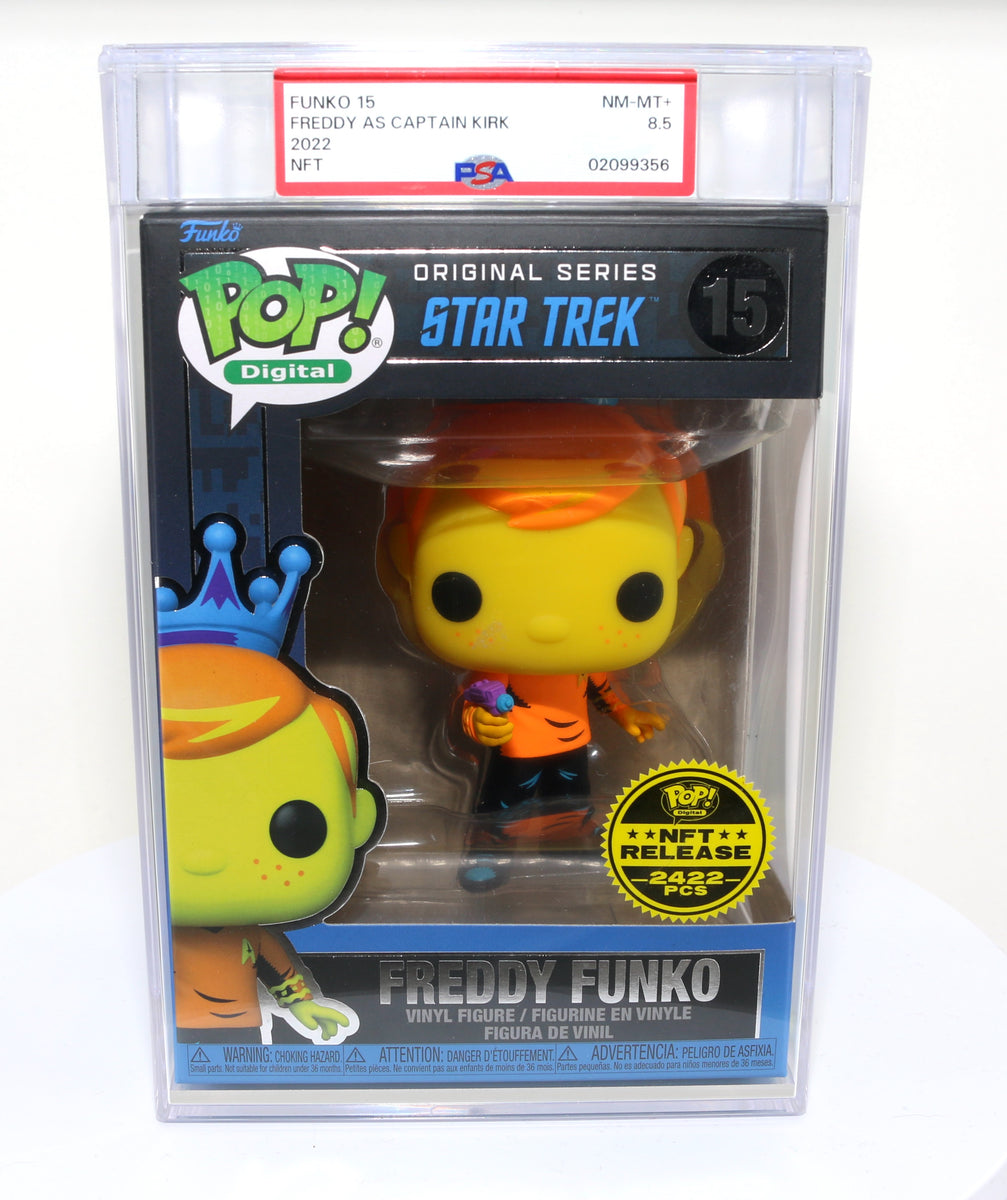 Funko Pop Freddy as Kirk Blacklight outlet NFT