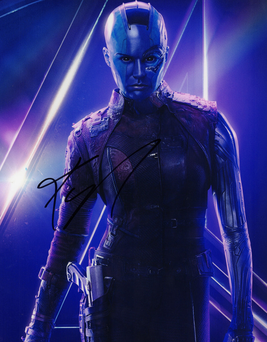 アベンジャーズ　Karen Gillan 直筆サインカード ネビュラ アベンジャーズ Karen Gillan 直筆サインカード ネビュラ 49枚