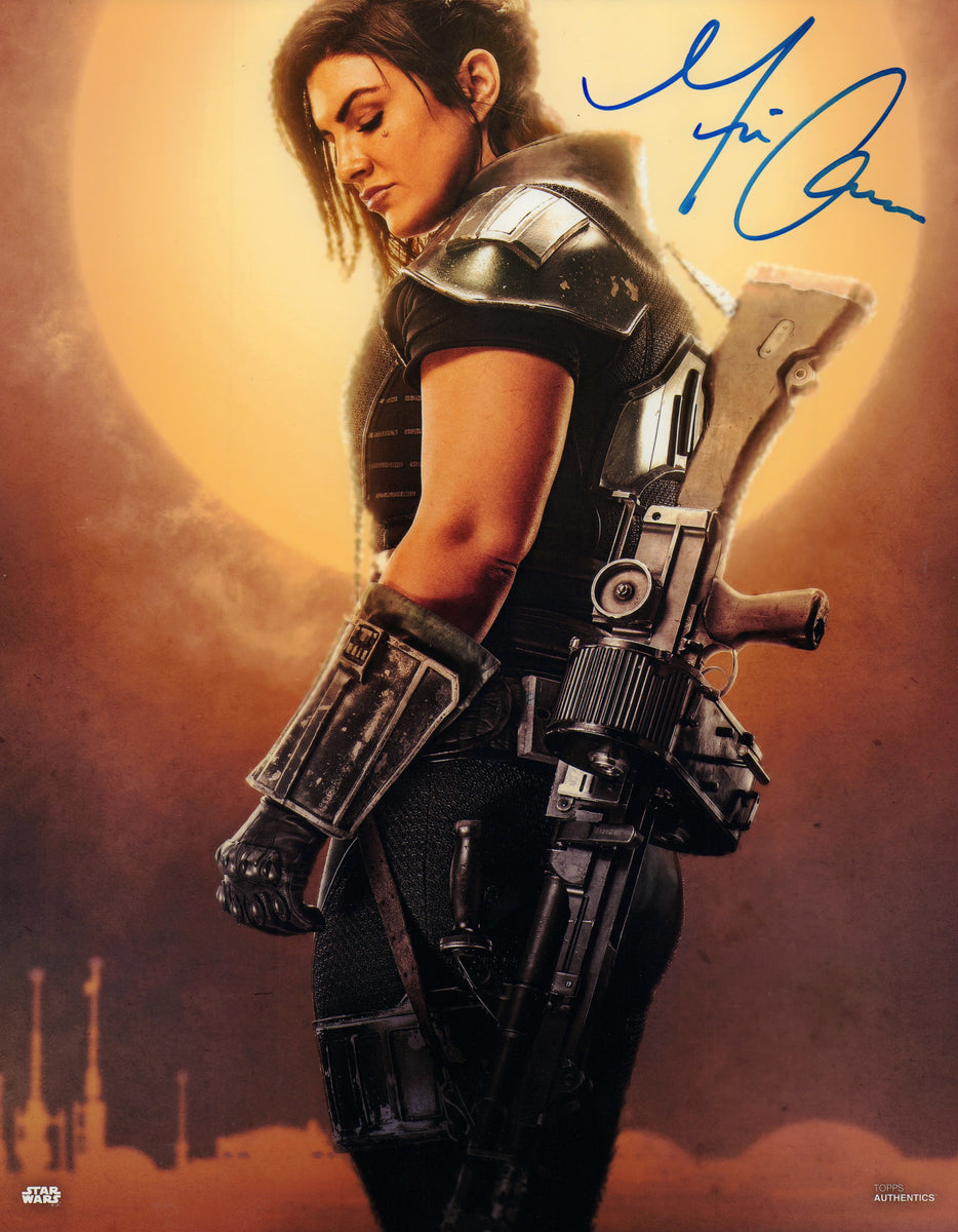 Gina Carano As Cara Dune In Star Wars The Mandalorian Signed 11x14 Ph Swau Auction 