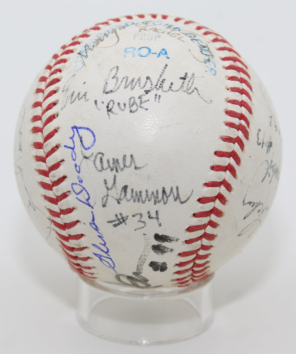 Charlie Sheen, Tom Berenger & Corbin Bernsen Major League 2 Autograp –  Latitude Sports Marketing