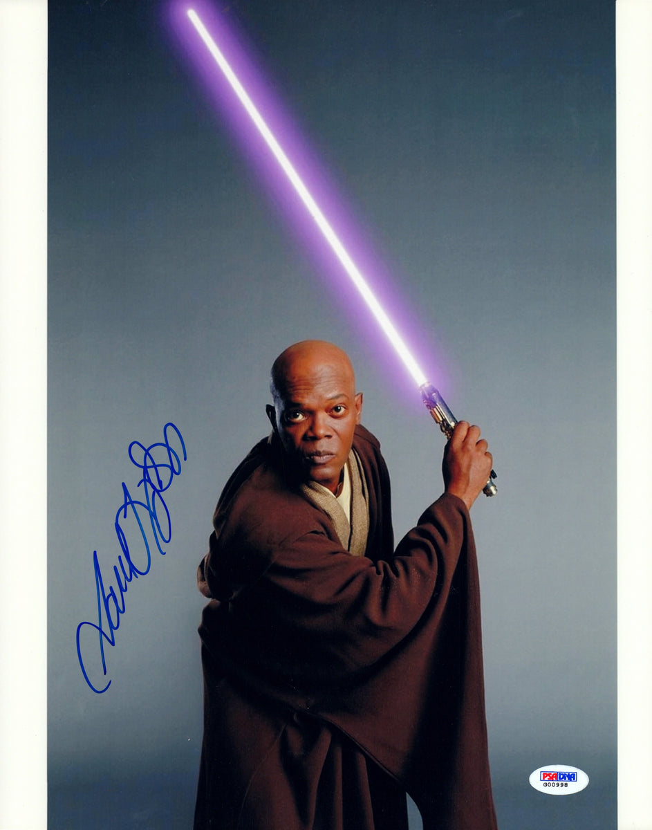 Authentic Samuel L. Jackson Star Wars Signed 8x10 deals Photo