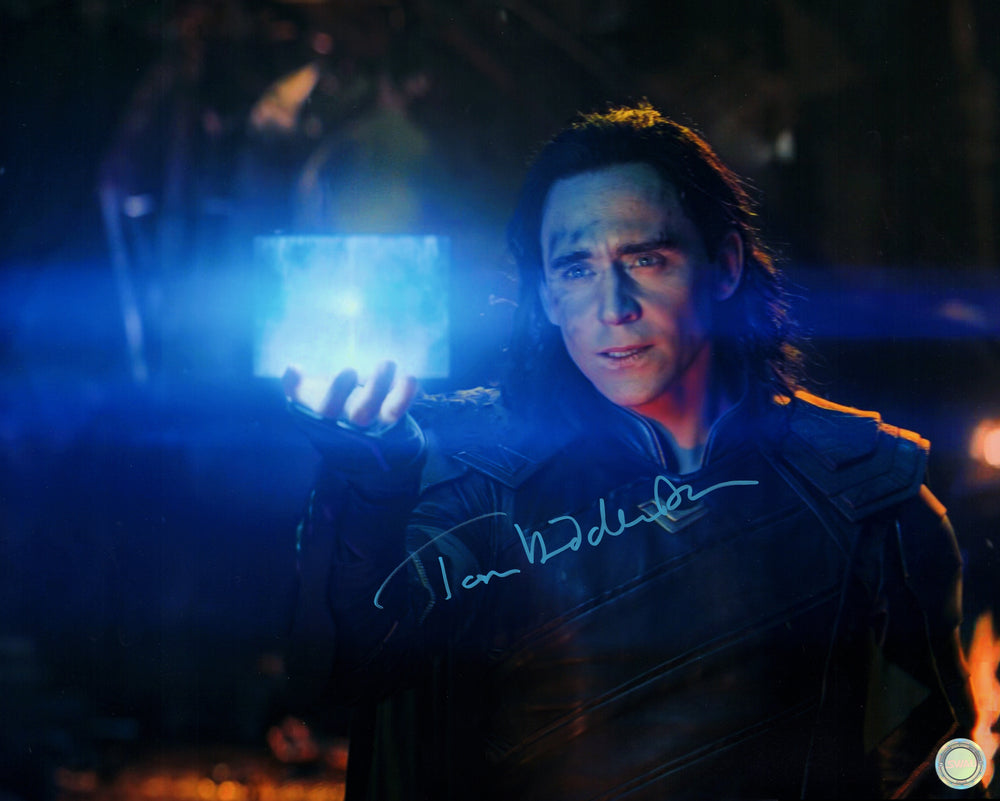Tom Hiddleston as Loki in Avengers: Infinity War (SWAU) Signed 16x20 Photo