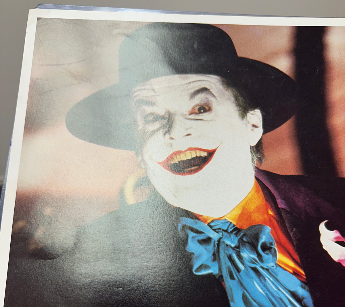 Jack Nicholson as The Joker in Tim Burton's Batman 1989 Signed 11x14 L ...