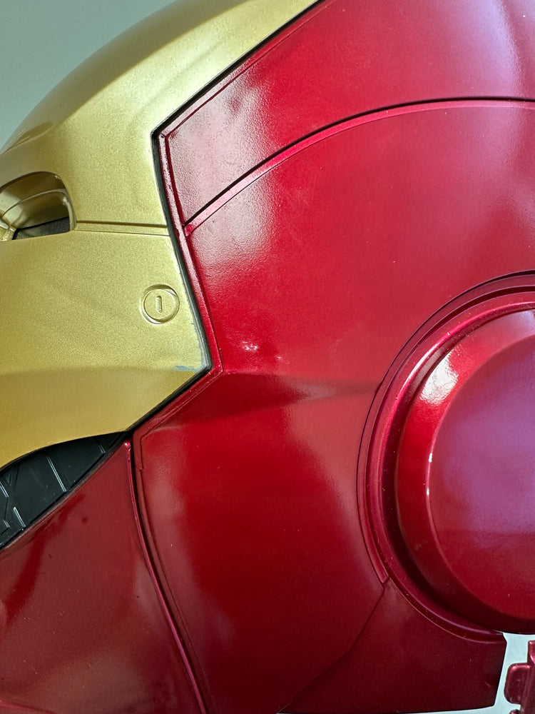 
                  
                    Iron Man Prop Replica Hasbro Legends Series Electronic Helmet (SWAU) Signed by Robert Downey Jr.
                  
                
