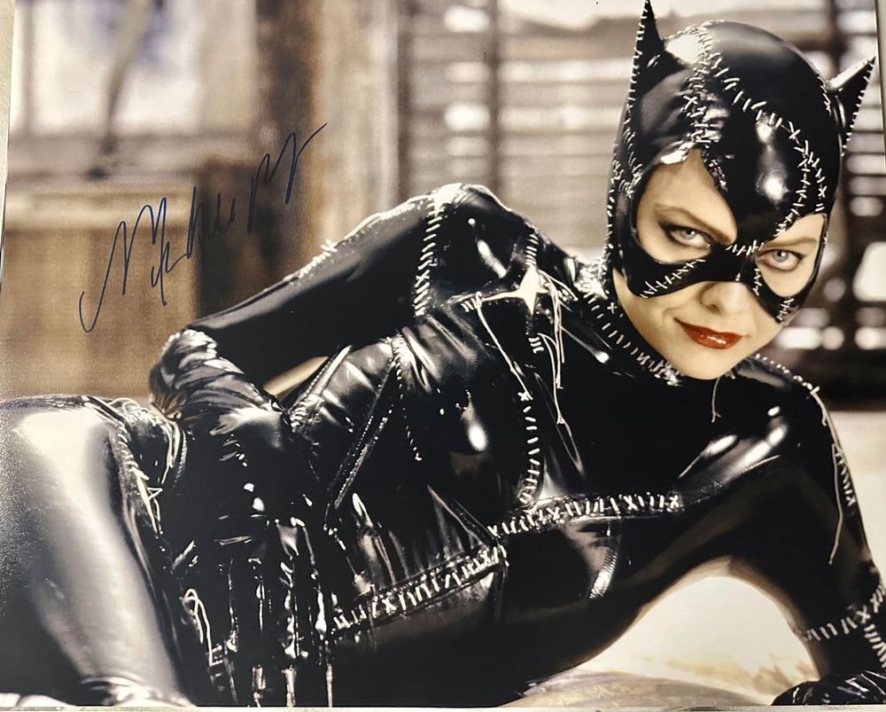 Michelle Pfeiffer as Catwoman in Batman Returns Signed 16x20 Photo