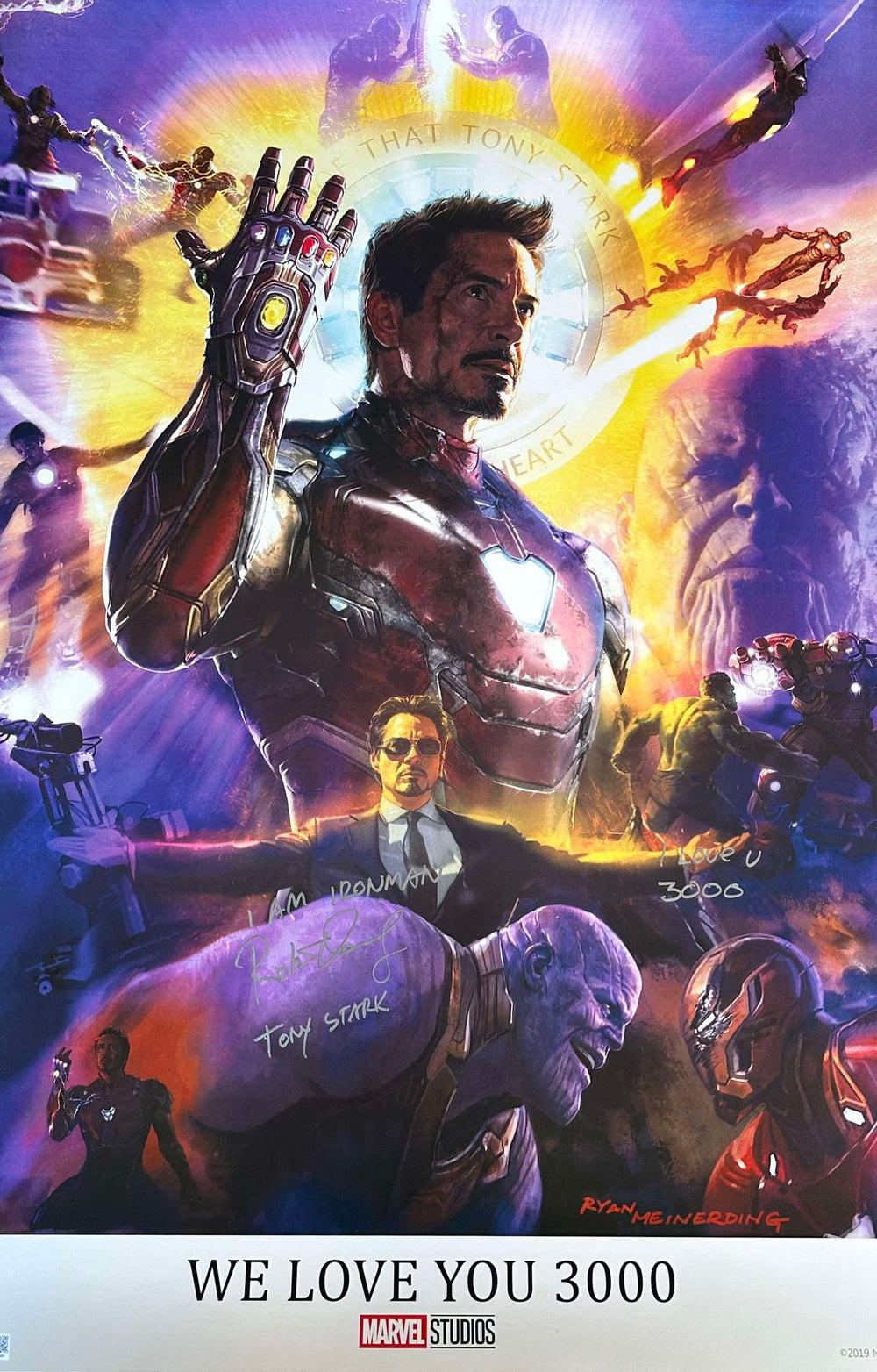 Robert Downey Jr. as Iron Man 