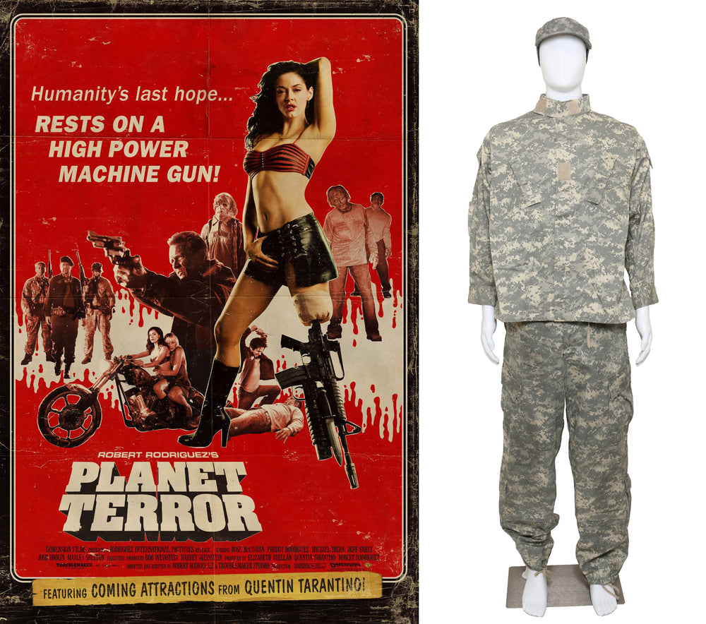 
                  
                    Planet Terror Screen Used Soldier's Uniform Wardrobe for Stuntman Jimmy Roberts - 2007
                  
                