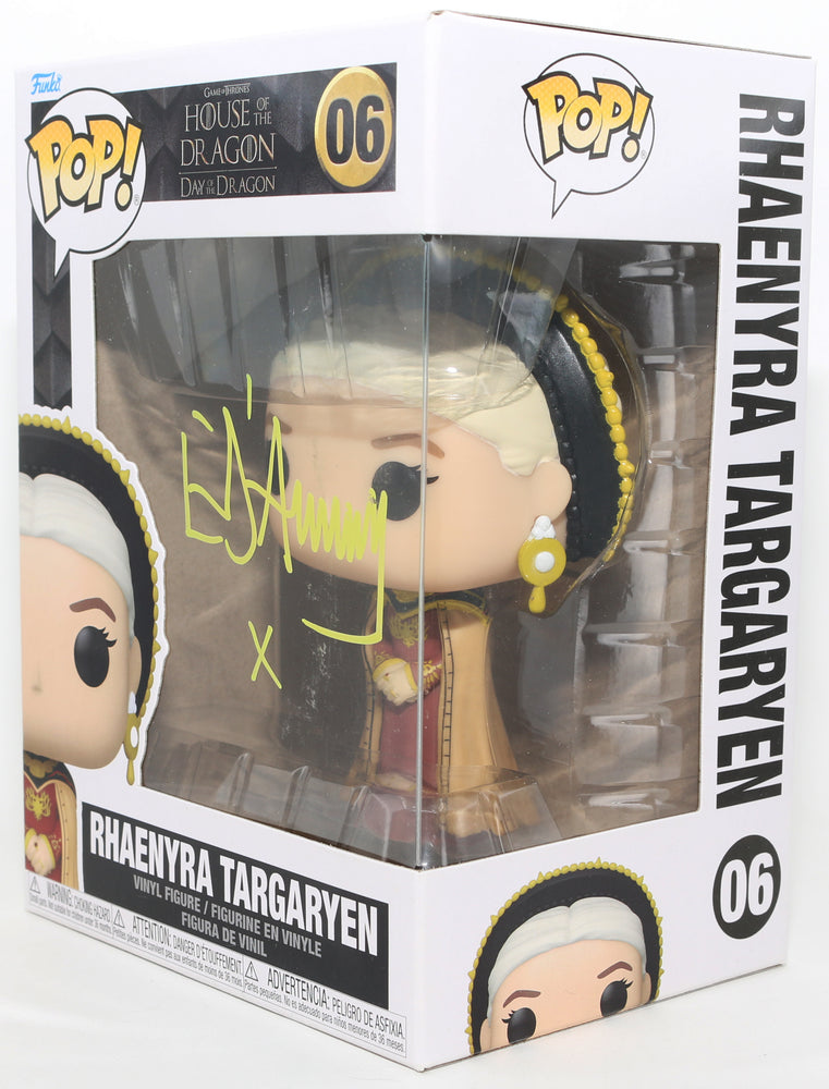 
                  
                    Emma D'Arcy as Rhaenyra Targaryen in HBO's House of the Dragon Signed Funko POP! #06
                  
                