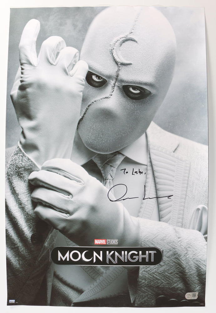 
                  
                    Oscar Isaac as Moon Knight in Moon Knight (SWAU) Signed 22x34 Poster
                  
                