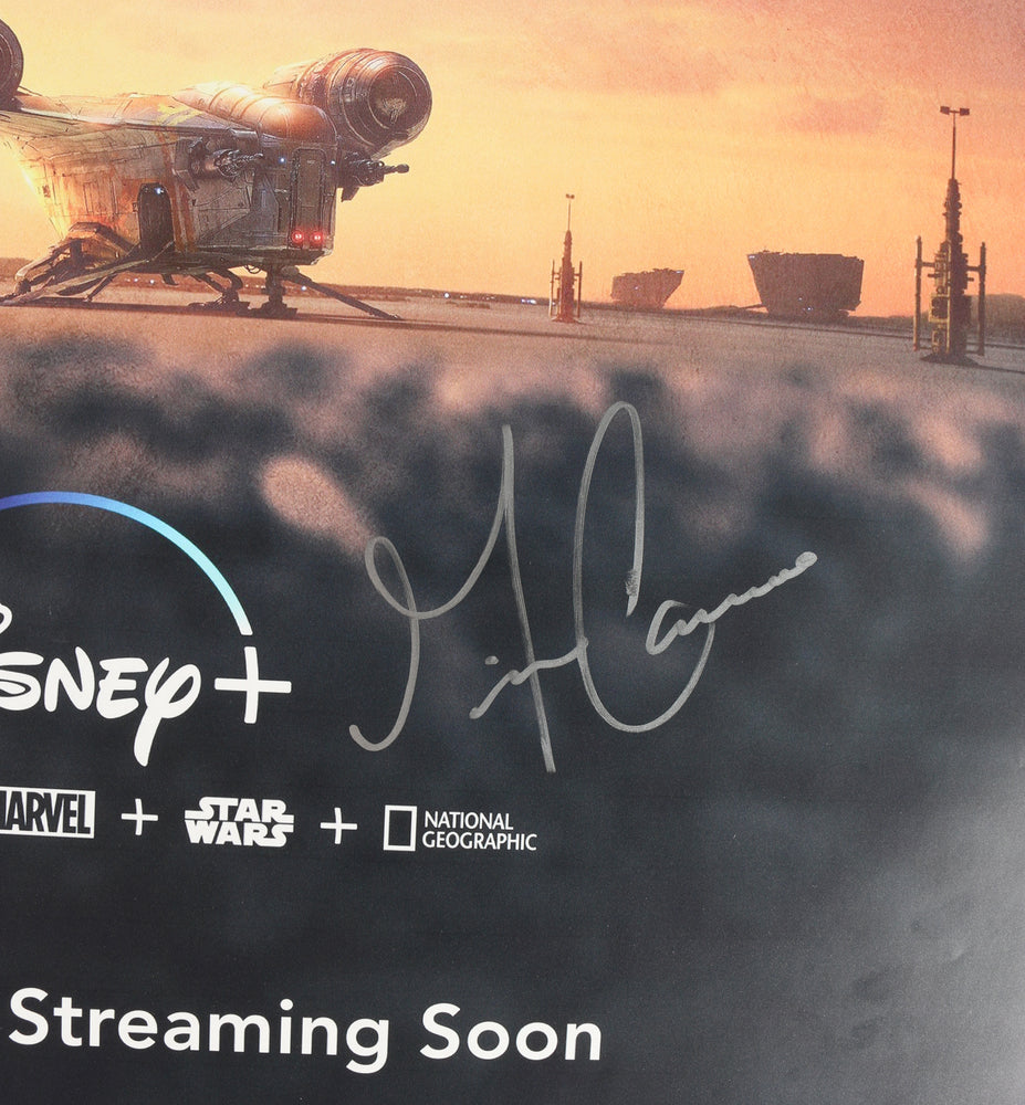 
                  
                    Star Wars: The Mandalorian 27x40 Poster (SWAU Witnessed) Cast Signed by Gina Carano, Bill Burr, Ming-Na Wen, & Chris Bartlett
                  
                