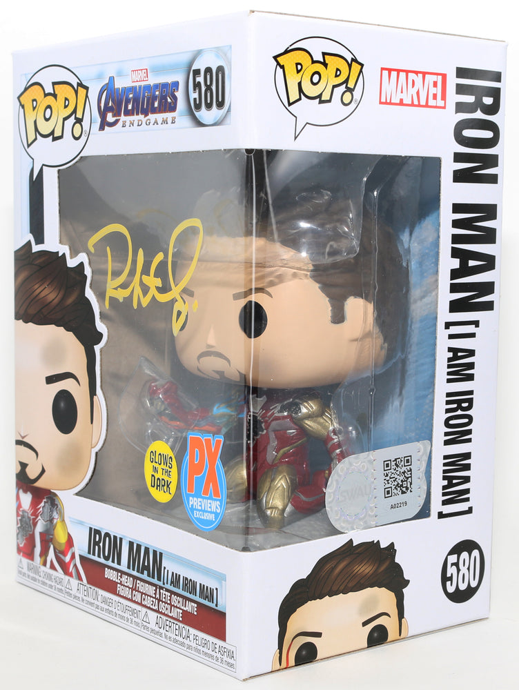 
                  
                    Robert Downey Jr. as Iron Man in Avengers: Endgame GITD Previews Exclusive (SWAU) Signed Funko POP! #580
                  
                