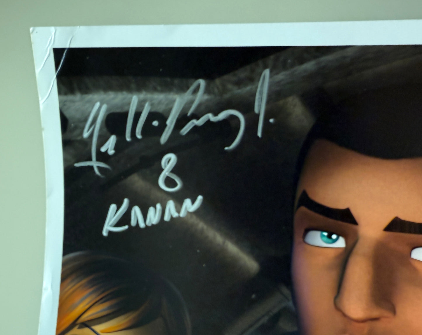 
                  
                    Star Wars: Rebels 11x14 Photo (Official Pix) Cast Signed by Taylor Gray, Vanessa Marshall, Freddie Prinze Jr., Tiya Sircar, & Steve Blum with Character Names
                  
                