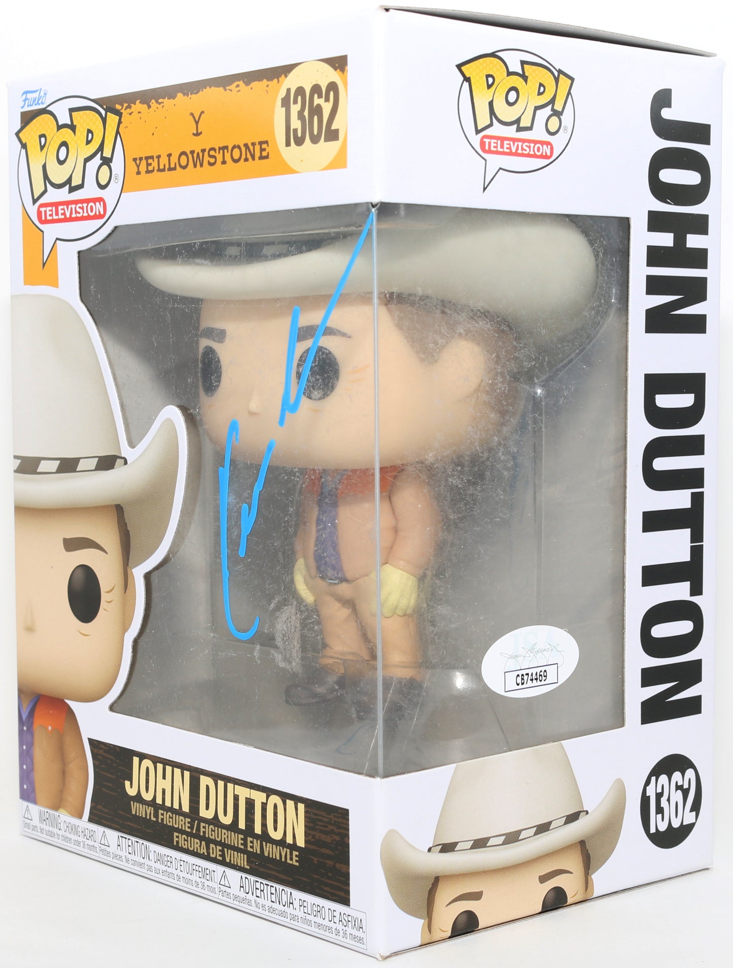 
                  
                    Kevin Costner as John Dutton in Yellowstone (JSA) Signed Funko POP! #1362
                  
                
