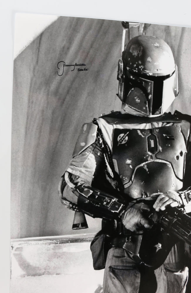 
                  
                    Jeremy Bulloch as Boba Fett in Star Wars: Return of the Jedi Signed 24x30 Poster
                  
                