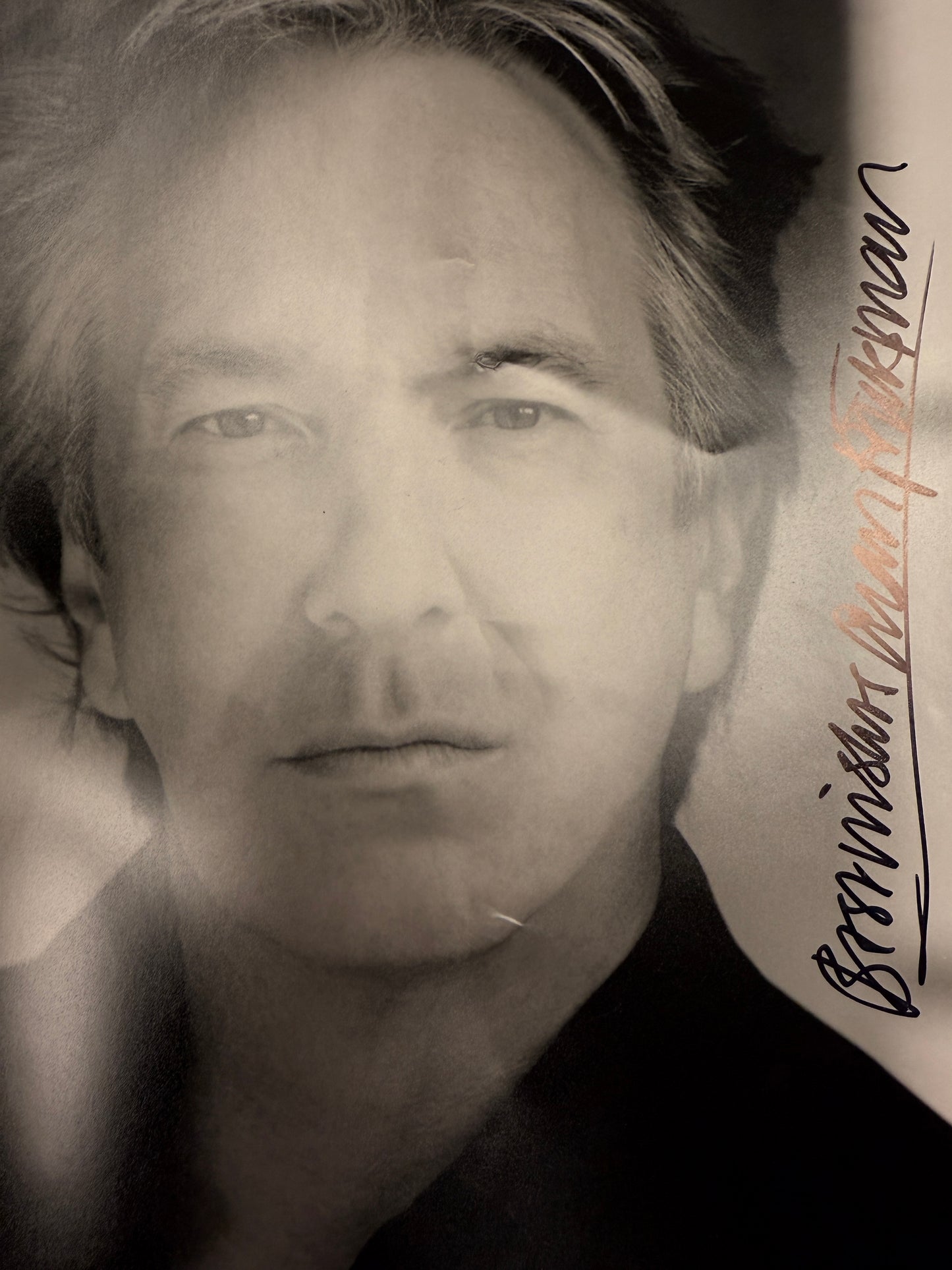 
                  
                    Alan Rickman from Die Hard, Harry Potter, Love Actually, Dogma, & Galaxy Quest Signed 8x10 Photo
                  
                