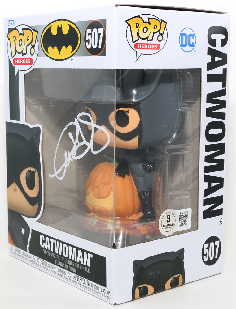 
                  
                    Anne Hathaway as Catwoman in The Dark Knight Rises (Beckett) Signed Funko POP! #507
                  
                