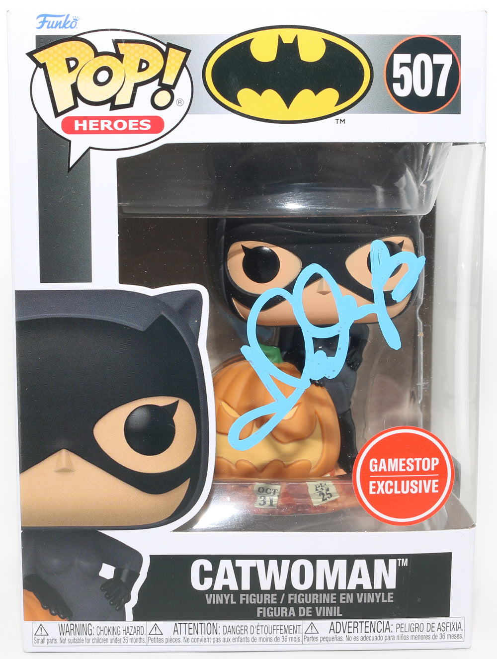 Halle Berry as Catwoman in Catwoman GameStop Exclusive (Celebrity Authentics) Signed Funko POP! #507
