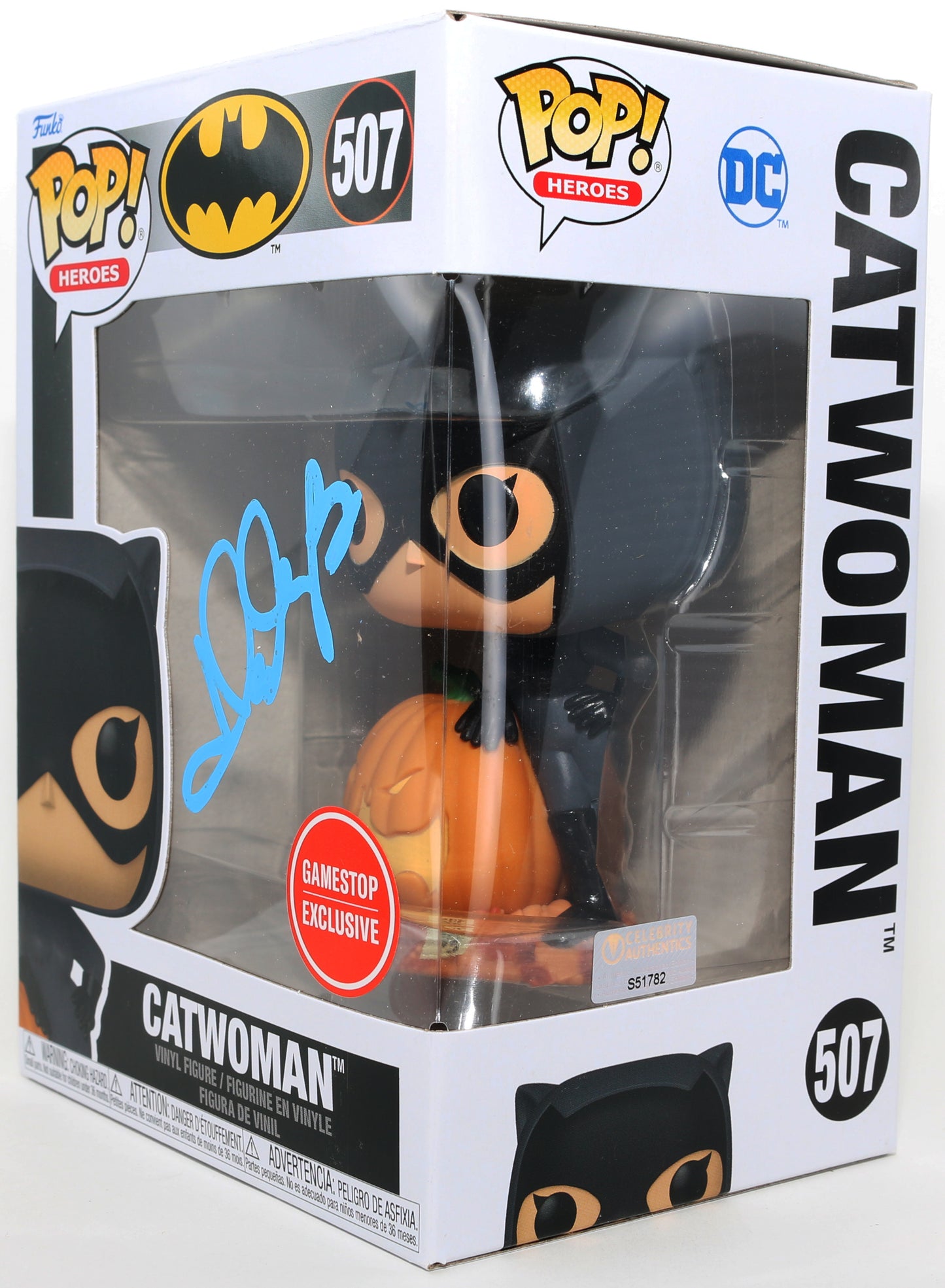 
                  
                    Halle Berry as Catwoman in Catwoman GameStop Exclusive (Celebrity Authentics) Signed Funko POP! #507
                  
                