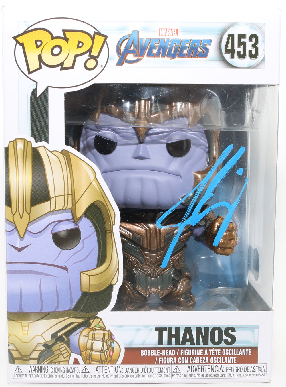 Josh Brolin as Thanos in Avengers: Endgame (Beckett) Signed Funko POP! #453