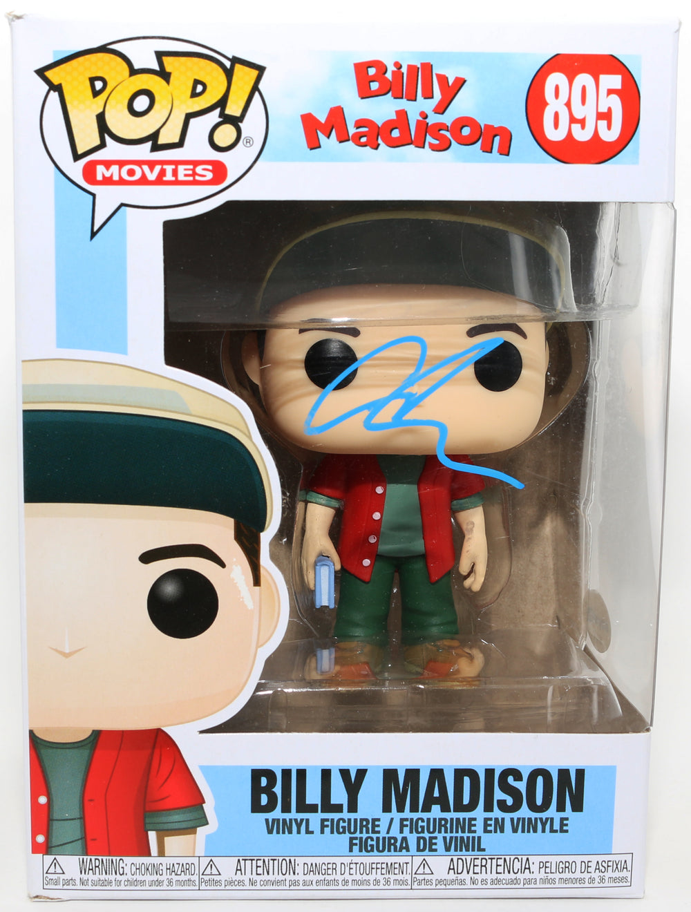 Adam Sandler as Billy Madison in Billy Madison (ACOA) Signed Funko POP! #895