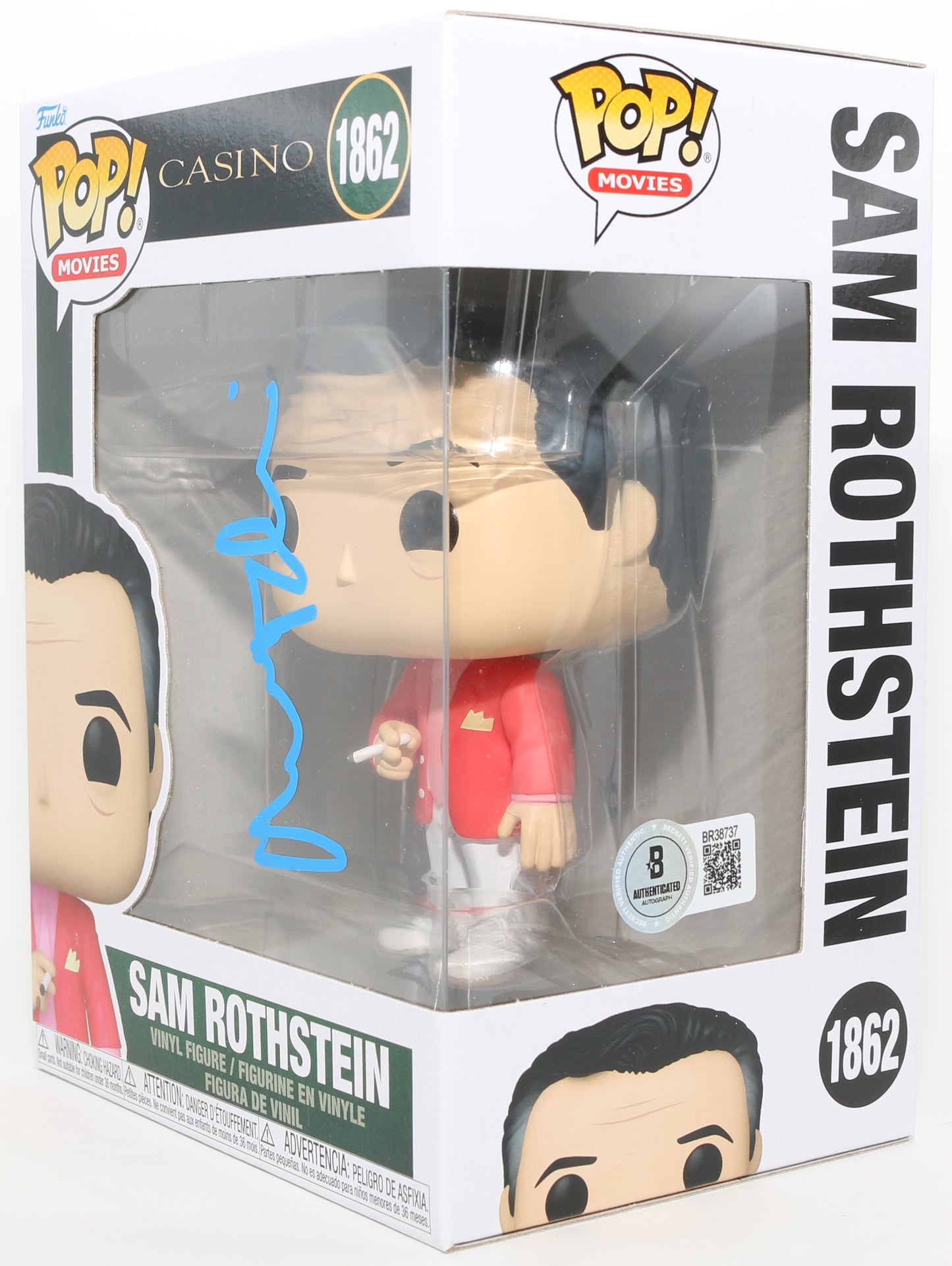 
                  
                    Robert De Niro as Sam "Ace" Rothstein in Casino (Beckett) Signed Funko POP! #1862
                  
                