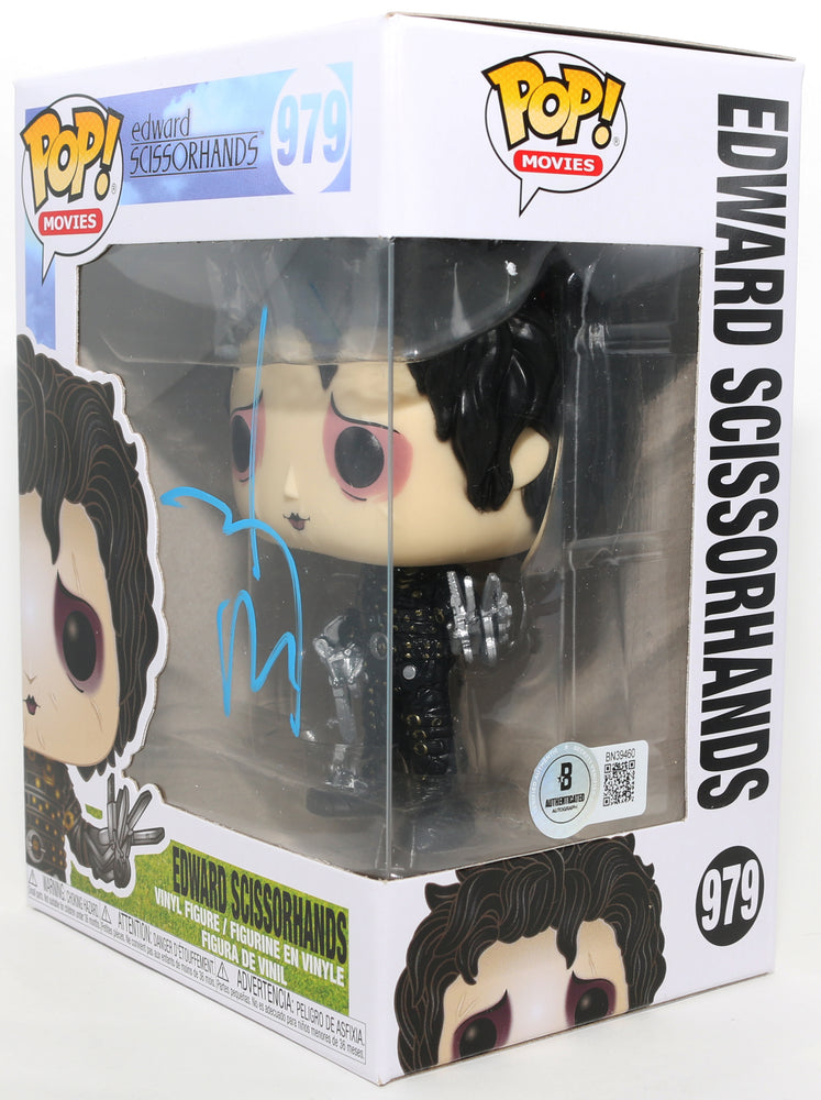 
                  
                    Johnny Depp as Edward Scissorhands in Tim Burton's Edward Scissorhands (Beckett) Signed Funko POP! #979
                  
                