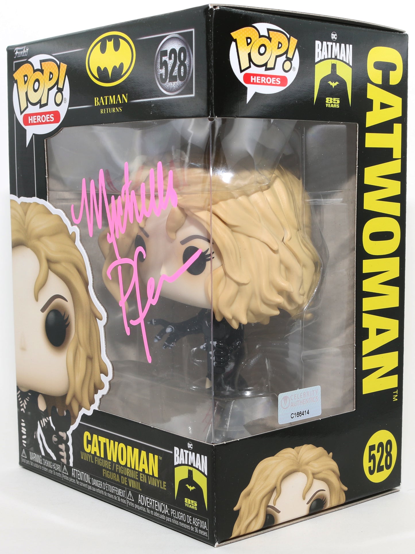 
                  
                    Michelle Pfeiffer as Catwoman in Batman Returns (Celebrity Authentics) Signed Funko POP! #528
                  
                