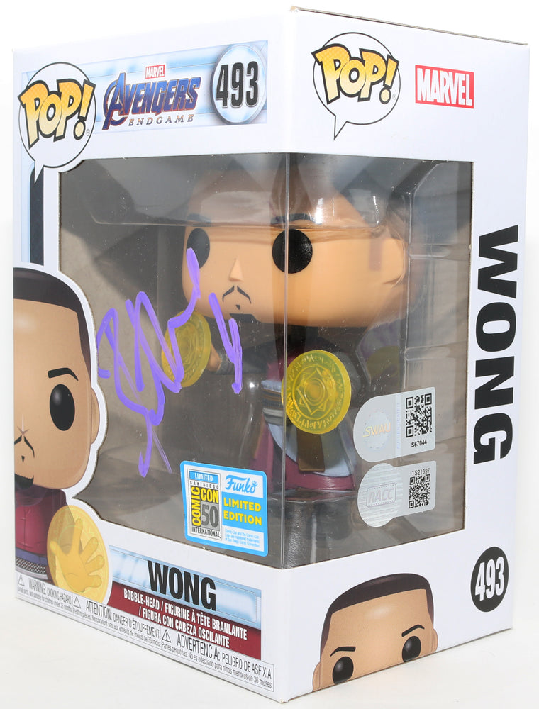 
                  
                    Benedict Wong as Wong in Avengers: Endgame San Diego Comic Con Limited Edition (SWAU) Signed Funko POP! #493
                  
                