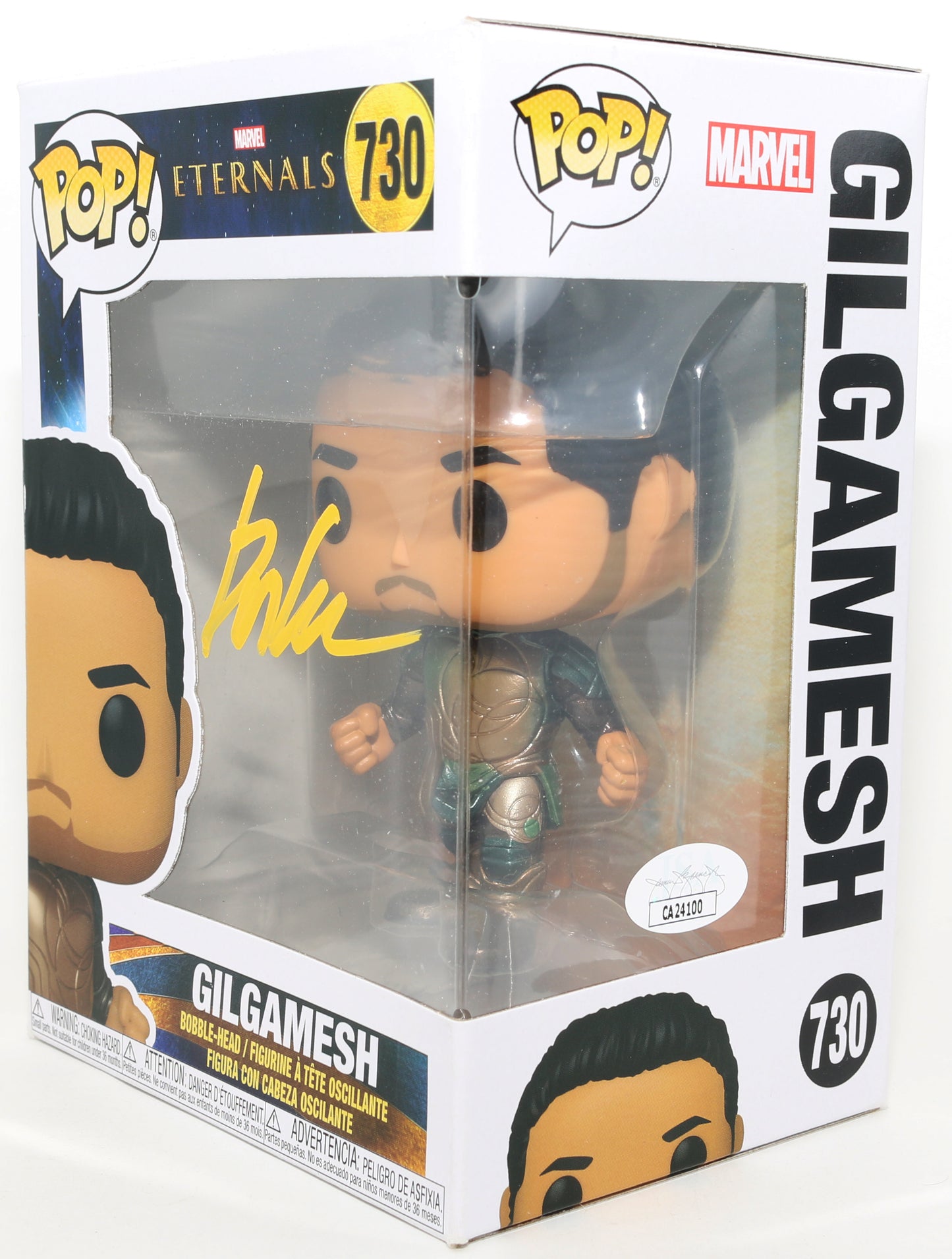 
                  
                    Don Lee as Gilgamesh in Eternals (JSA) Signed Funko POP! #730
                  
                