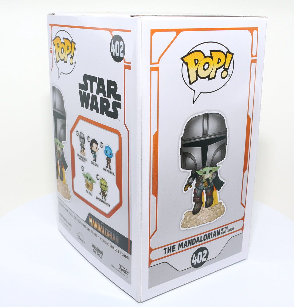 
                  
                    Brendan Wayne as The Mandalorian in Star Wars: The Mandalorian (SWAU Authenticated) Signed POP! Funko #402
                  
                