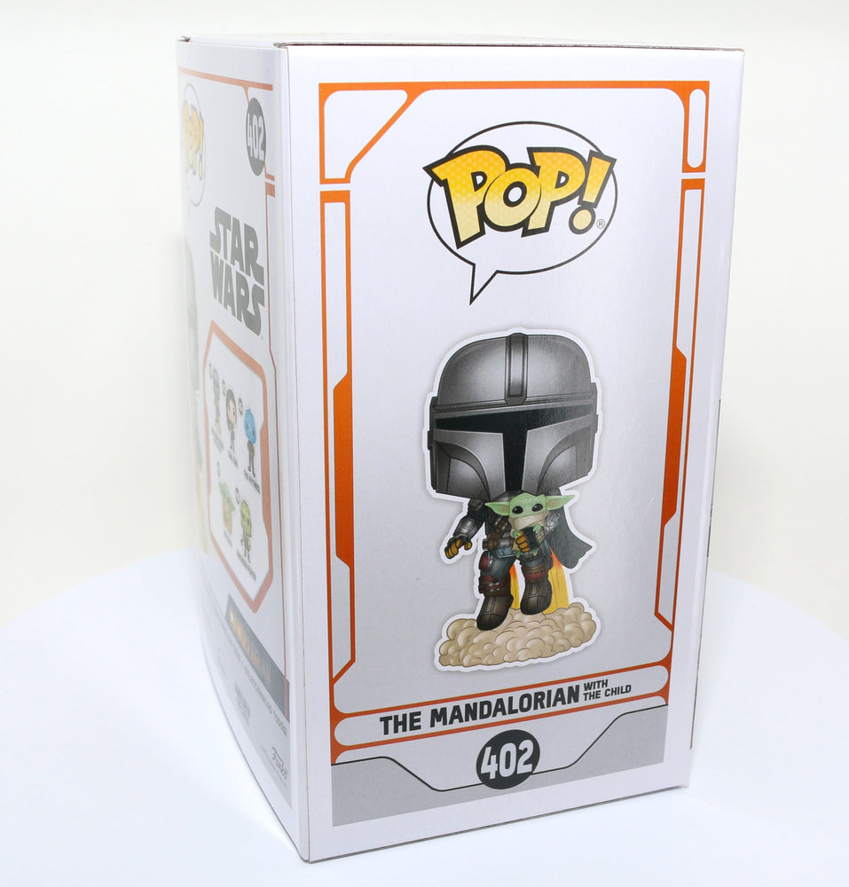 
                  
                    Brendan Wayne as The Mandalorian in Star Wars: The Mandalorian (SWAU Authenticated) Signed POP! Funko #402
                  
                