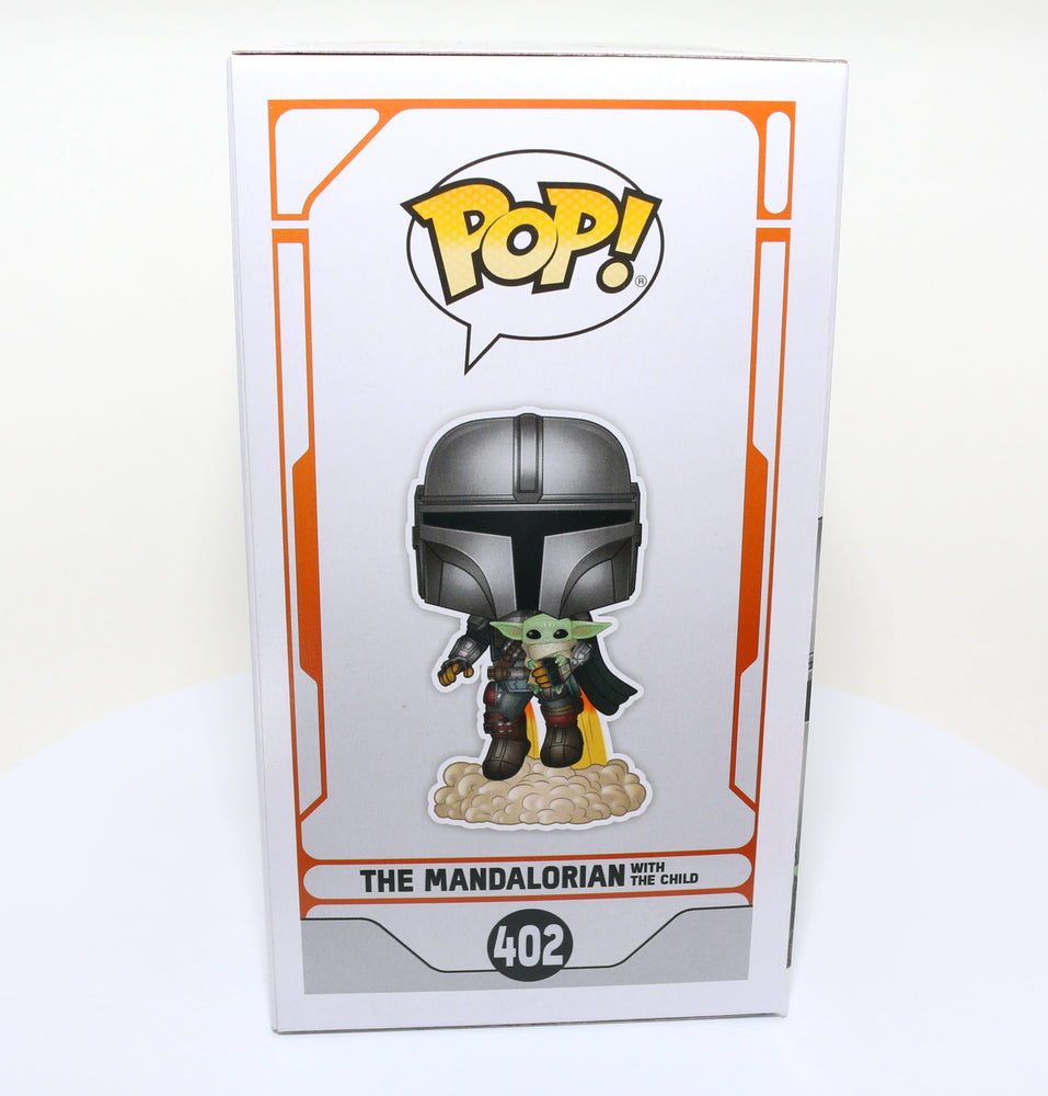 
                  
                    Brendan Wayne as The Mandalorian in Star Wars: The Mandalorian (SWAU Authenticated) Signed Funko POP! #402
                  
                