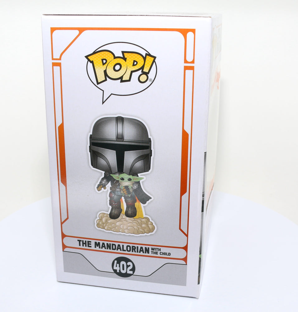 
                  
                    Brendan Wayne as The Mandalorian in Star Wars: The Mandalorian (SWAU Authenticated) Signed POP! Funko #402
                  
                