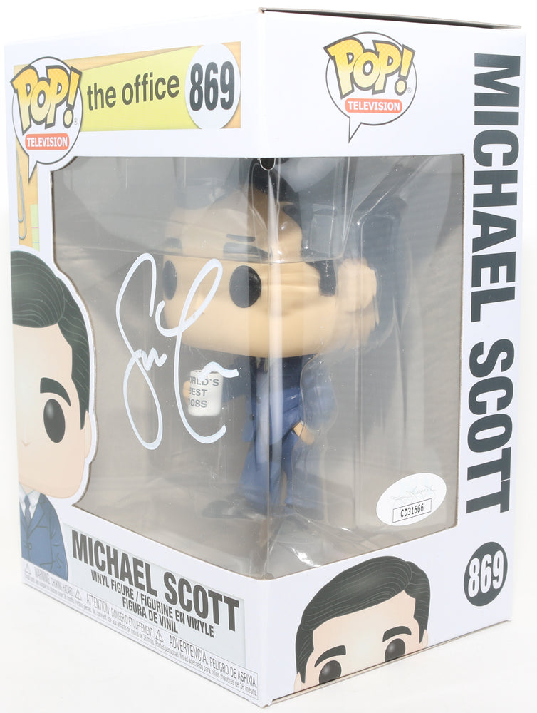
                  
                    Steve Carrell as Michael Scott in The Office (JSA) Signed Funko POP! #869
                  
                