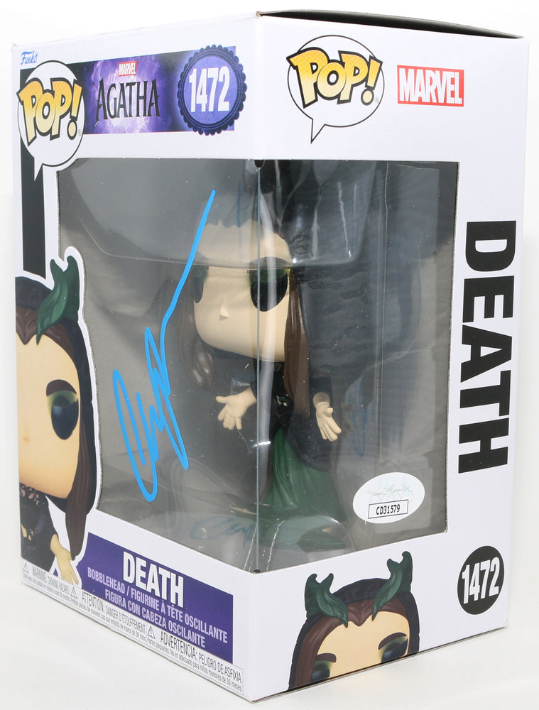 
                  
                    Aubrey Plaza as Death / Rio Vidal in Agatha All Along (JSA) Signed Funko POP! #1472
                  
                