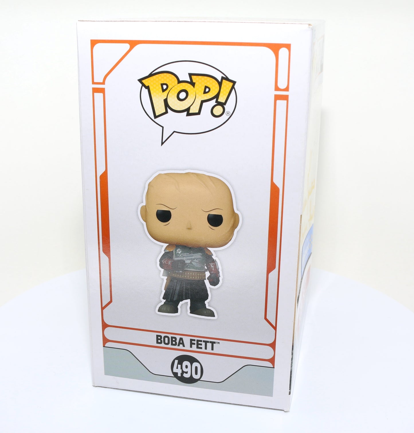 
                  
                    Temuera Morrison as Boba Fett in Star Wars: The Book of Boba Fett (SWAU Authenticated) Signed POP! Funko #490 with Character Name
                  
                