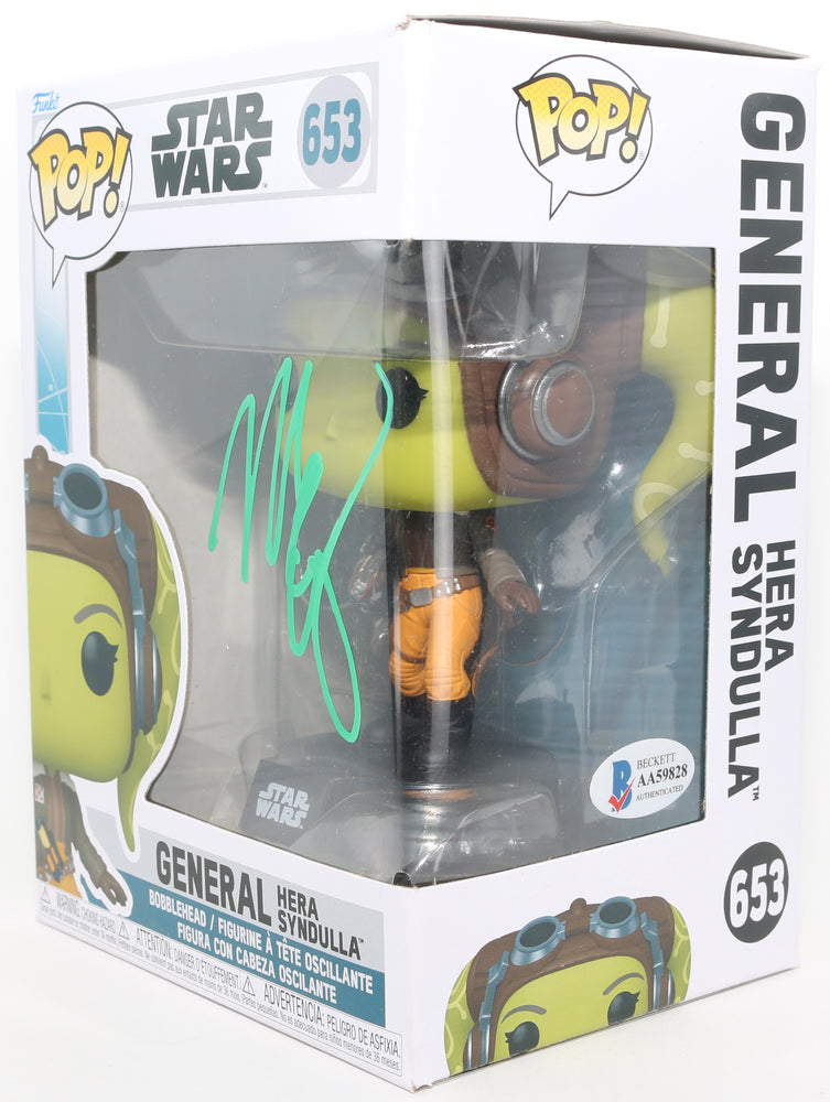 
                  
                    Mary Elizabeth Winstead as General Hera Syndulla in Star Wars: Ahsoka (Beckett) Signed Funko POP! #653
                  
                