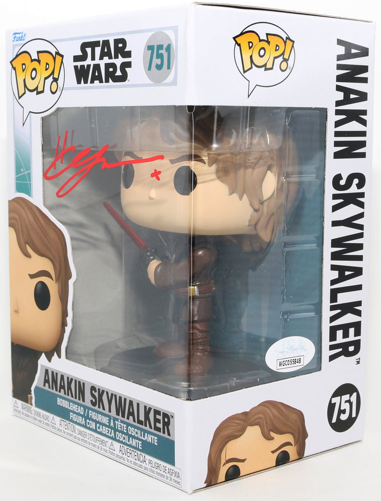 
                  
                    Hayden Christensen as Anakin Skywalker in Star Wars: Ahsoka (JSA) Signed Funko POP!  #751
                  
                