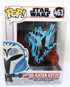 Katee Sackhoff as Bo-Katan Kryze in Star Wars: The Mandalorian (SWAU Authenticated) Signed Funko POP! #463