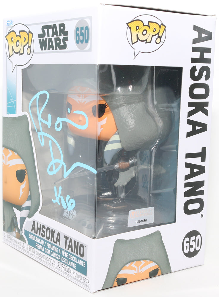 
                  
                    Rosario Dawson as Ahsoka Tano in Star Wars: Ahsoka (Celebrity Authentics) Signed Funko POP! #650
                  
                