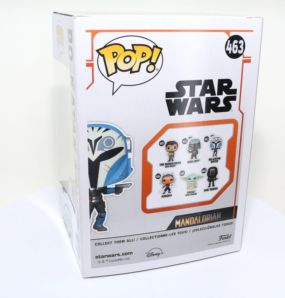 
                  
                    Katee Sackhoff as Bo-Katan Kryze in Star Wars: The Mandalorian (SWAU Authenticated) Signed Funko POP! #463
                  
                