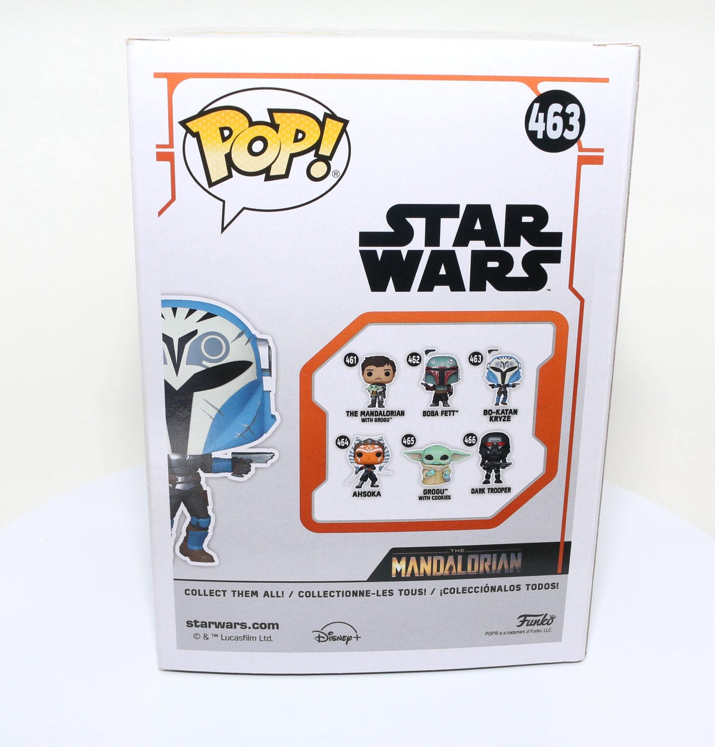 
                  
                    Katee Sackhoff as Bo-Katan Kryze in Star Wars: The Mandalorian (SWAU Authenticated) Signed Funko POP! #463
                  
                