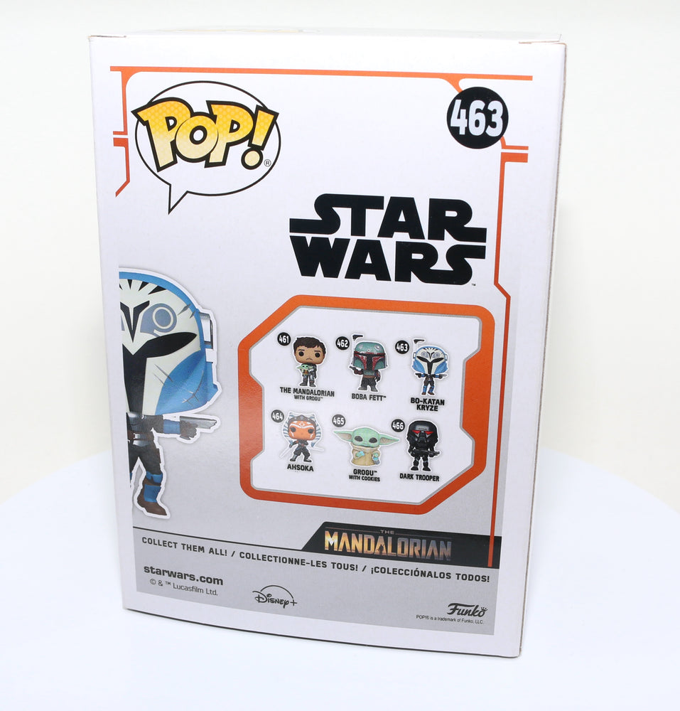 
                  
                    Katee Sackhoff as Bo-Katan Kryze in Star Wars: The Mandalorian (SWAU Authenticated) Signed Funko POP! #463
                  
                
