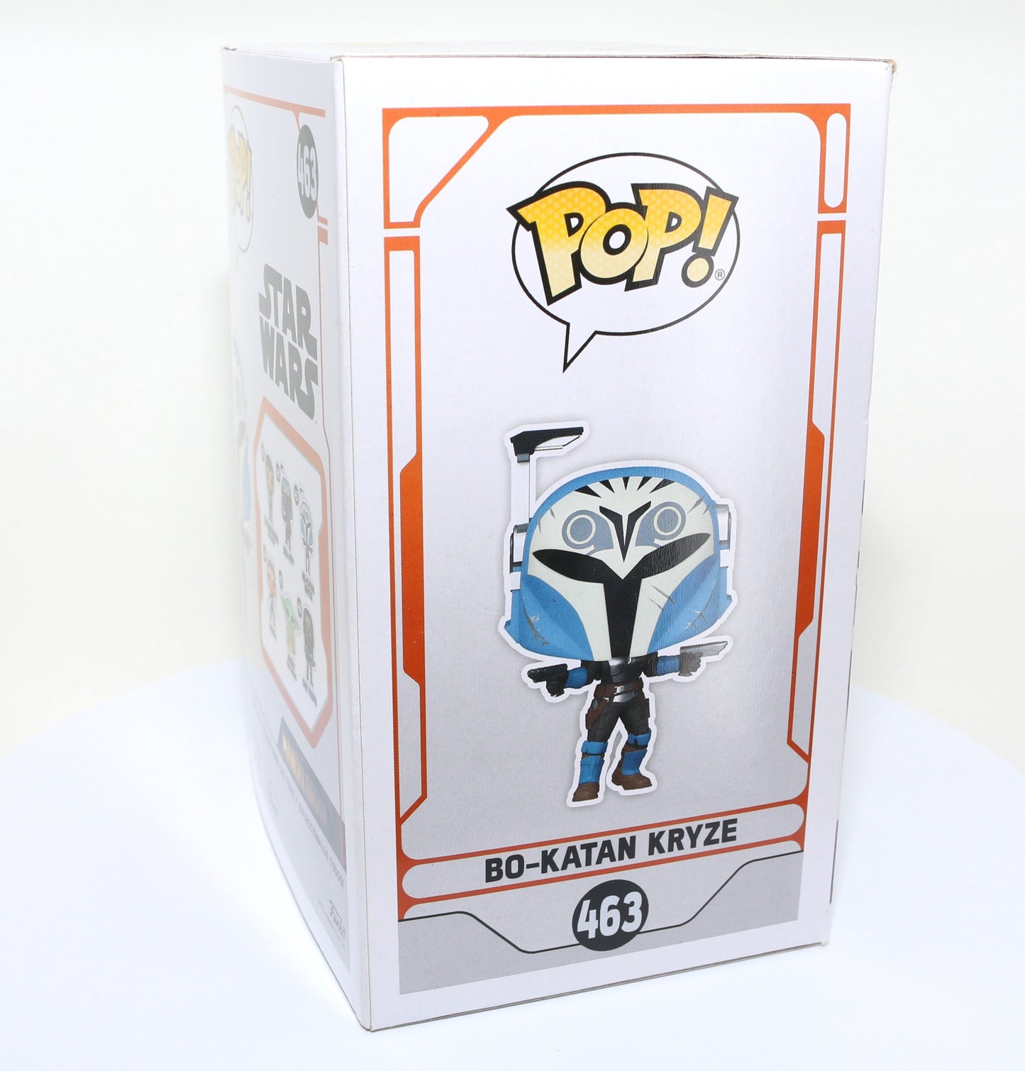 
                  
                    Katee Sackhoff as Bo-Katan Kryze in Star Wars: The Mandalorian (SWAU Authenticated) Signed Funko POP! #463
                  
                