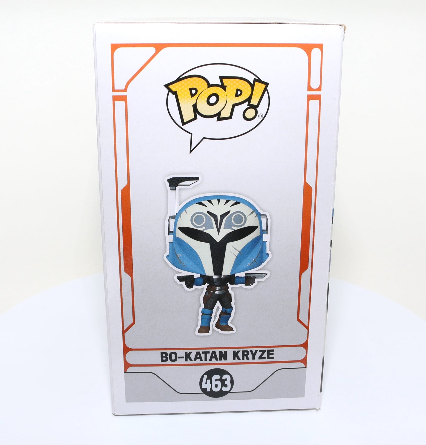
                  
                    Katee Sackhoff as Bo-Katan Kryze in Star Wars: The Mandalorian (SWAU Authenticated) Signed Funko POP! #463
                  
                
