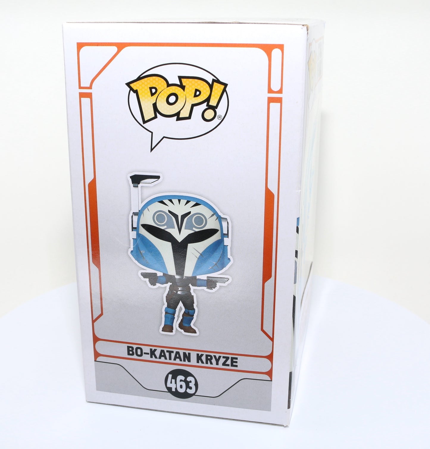 
                  
                    Katee Sackhoff as Bo-Katan Kryze in Star Wars: The Mandalorian (SWAU Authenticated) Signed Funko POP! #463
                  
                