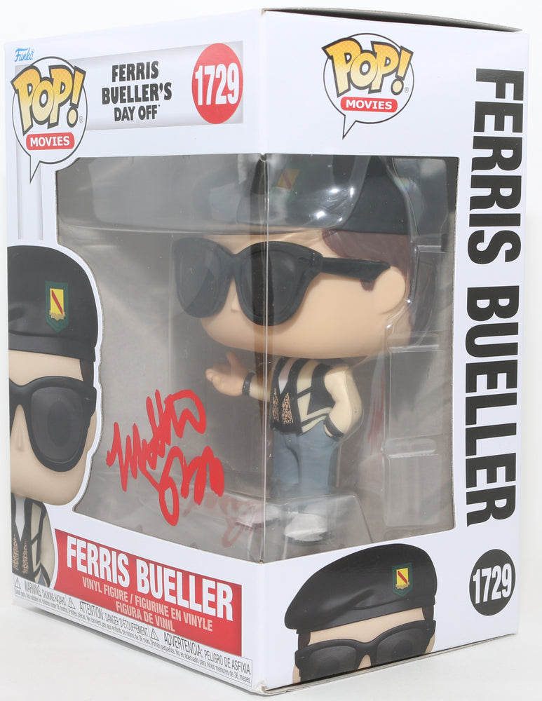 
                  
                    Matthew Broderick as Ferris Bueller in Ferris Bueller's Day Off Signed Funko POP! #1729
                  
                
