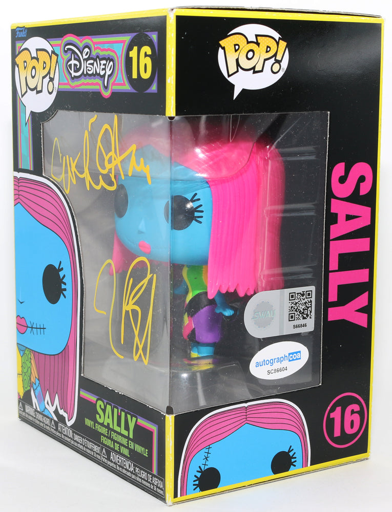 
                  
                    Tim Burton Director & Catherine O'Hara as Sally in The Nightmare Before Christmas (SWAU / ACOA) Signed Funko POP! #16
                  
                
